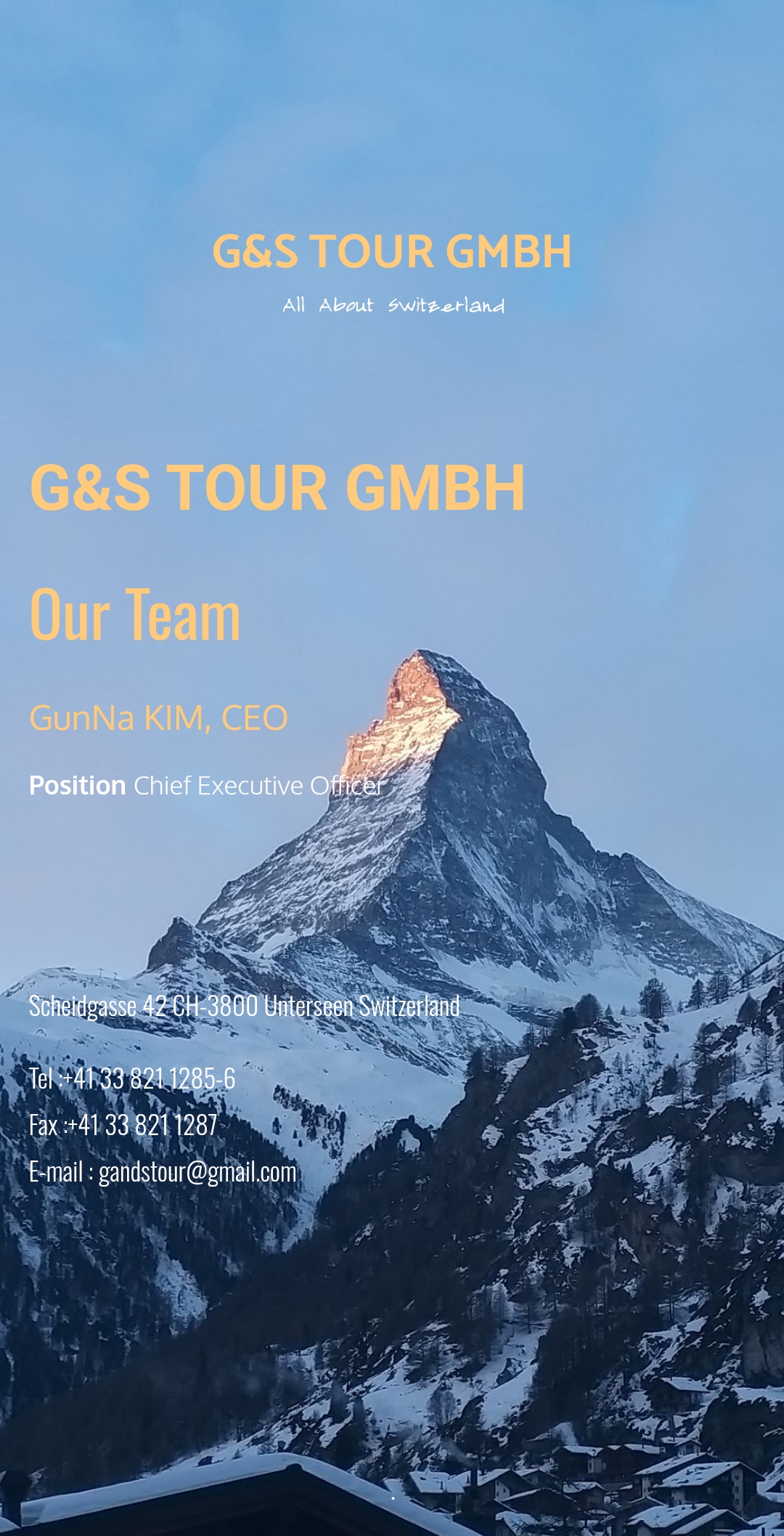 G&amp;S TOUR GmbH